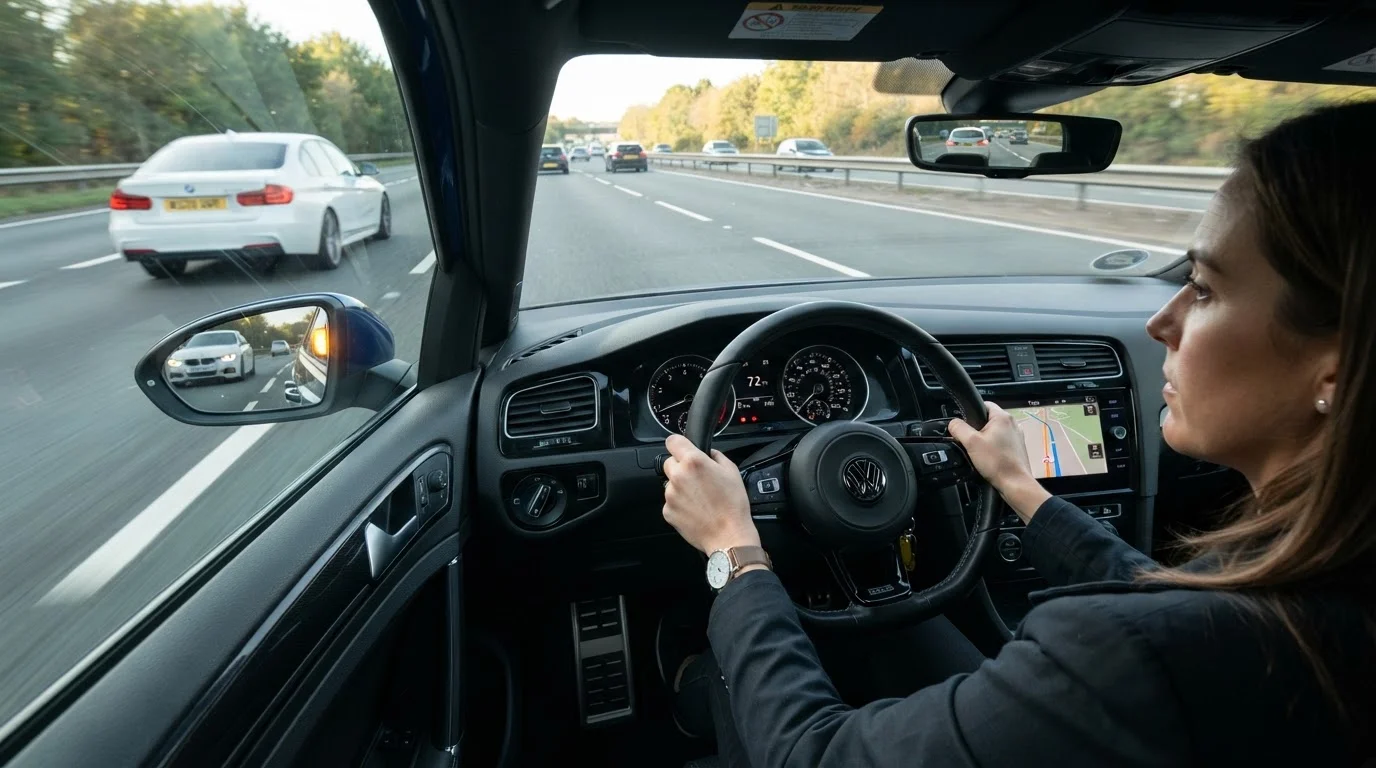 Blind Spot Monitoring vs. Checking Your Mirrors: What Each One Misses