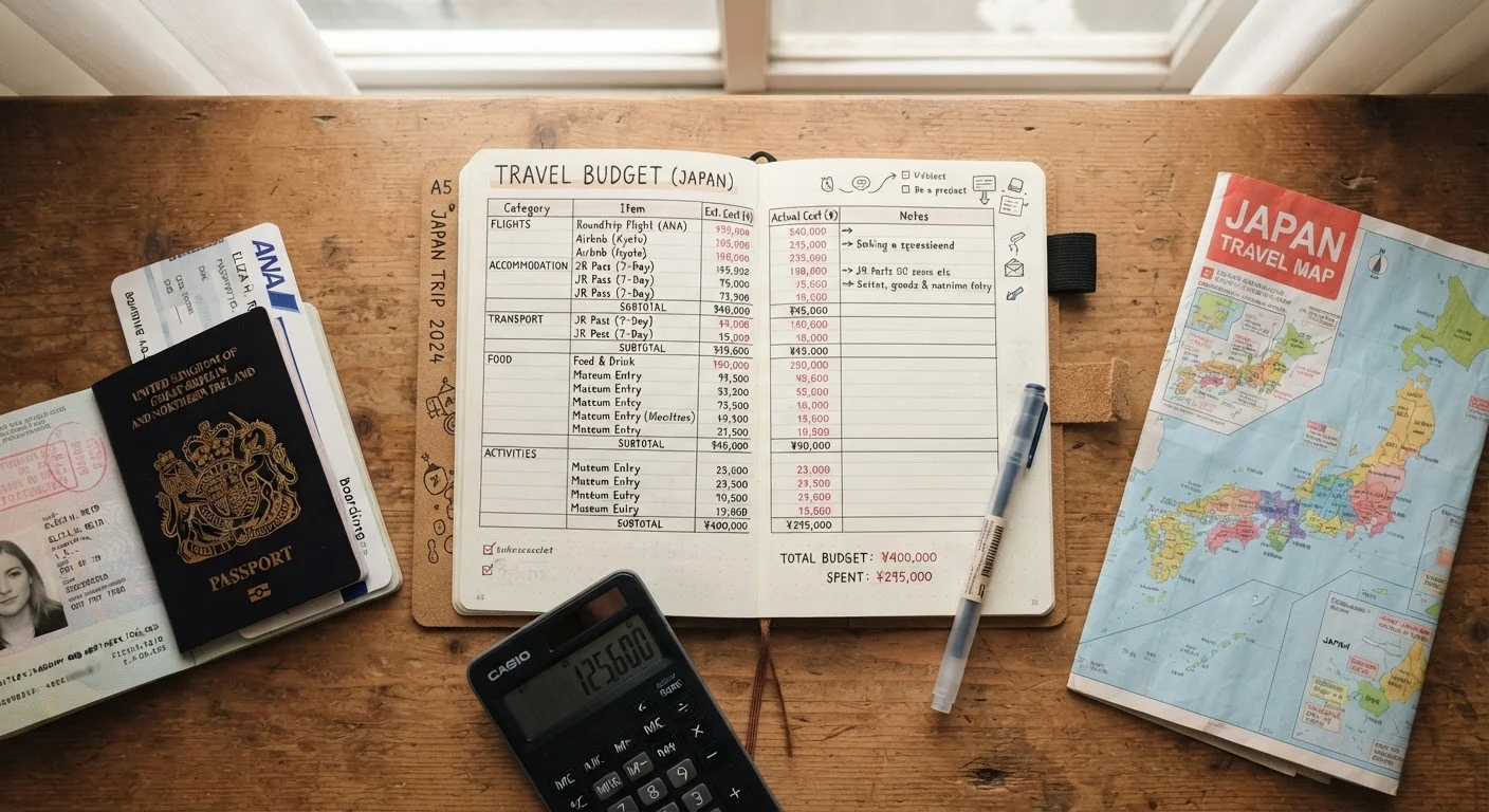 Building a Trip Budget That Actually Holds Up
