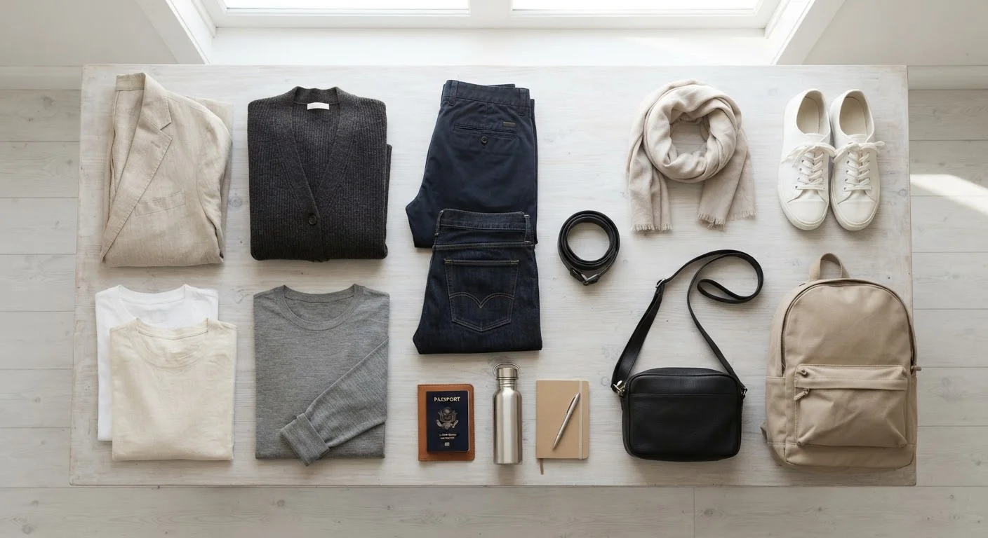 Capsule Wardrobes for Travel: Building an Outfit System That Actually Mixes