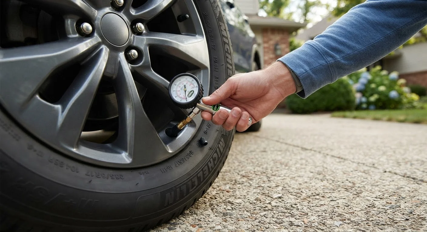 Checking Your Tire Pressure the Right Way