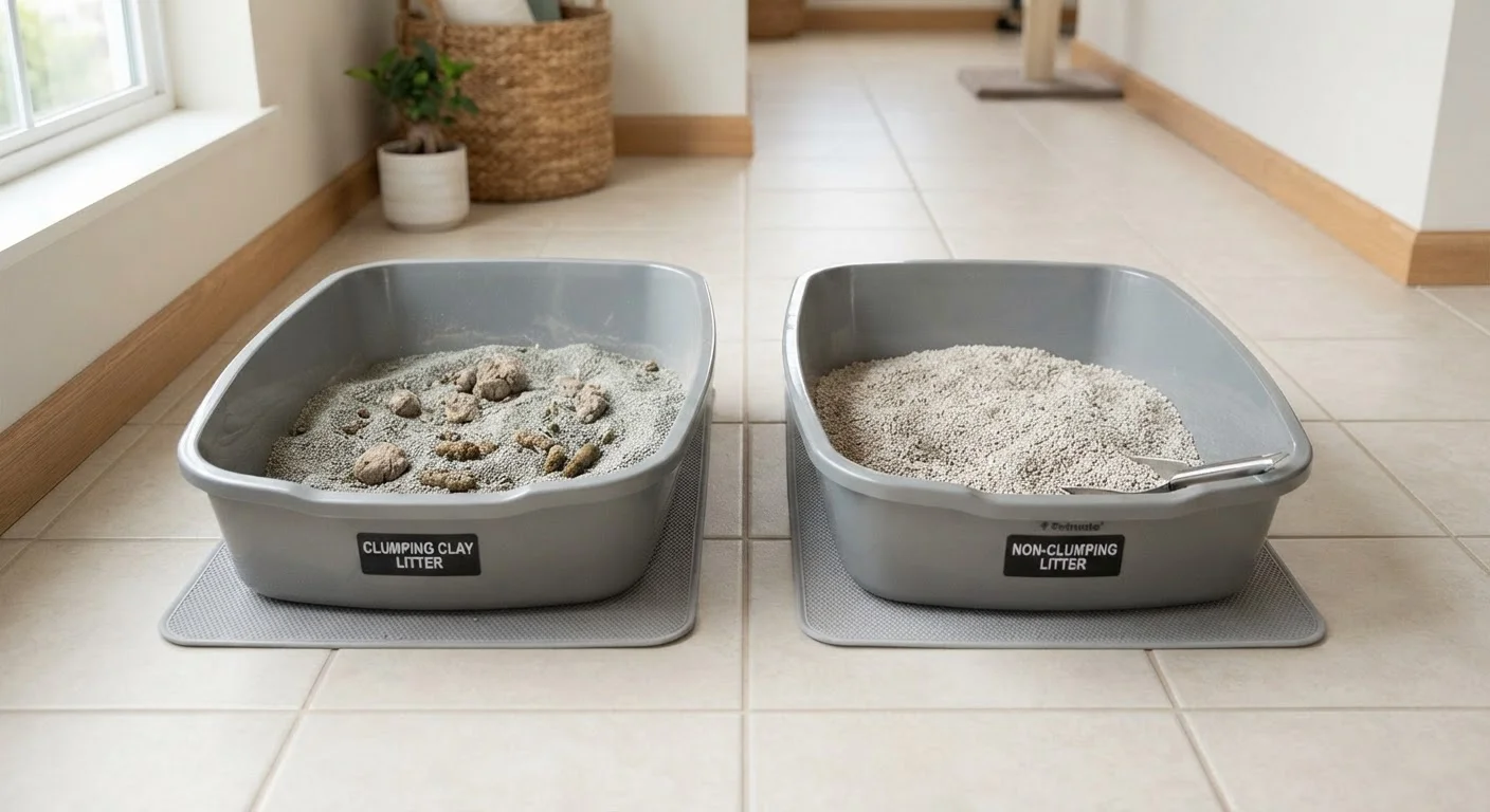 Clumping vs. Non-Clumping Cat Litter: What the Difference Means for Daily Cleanup