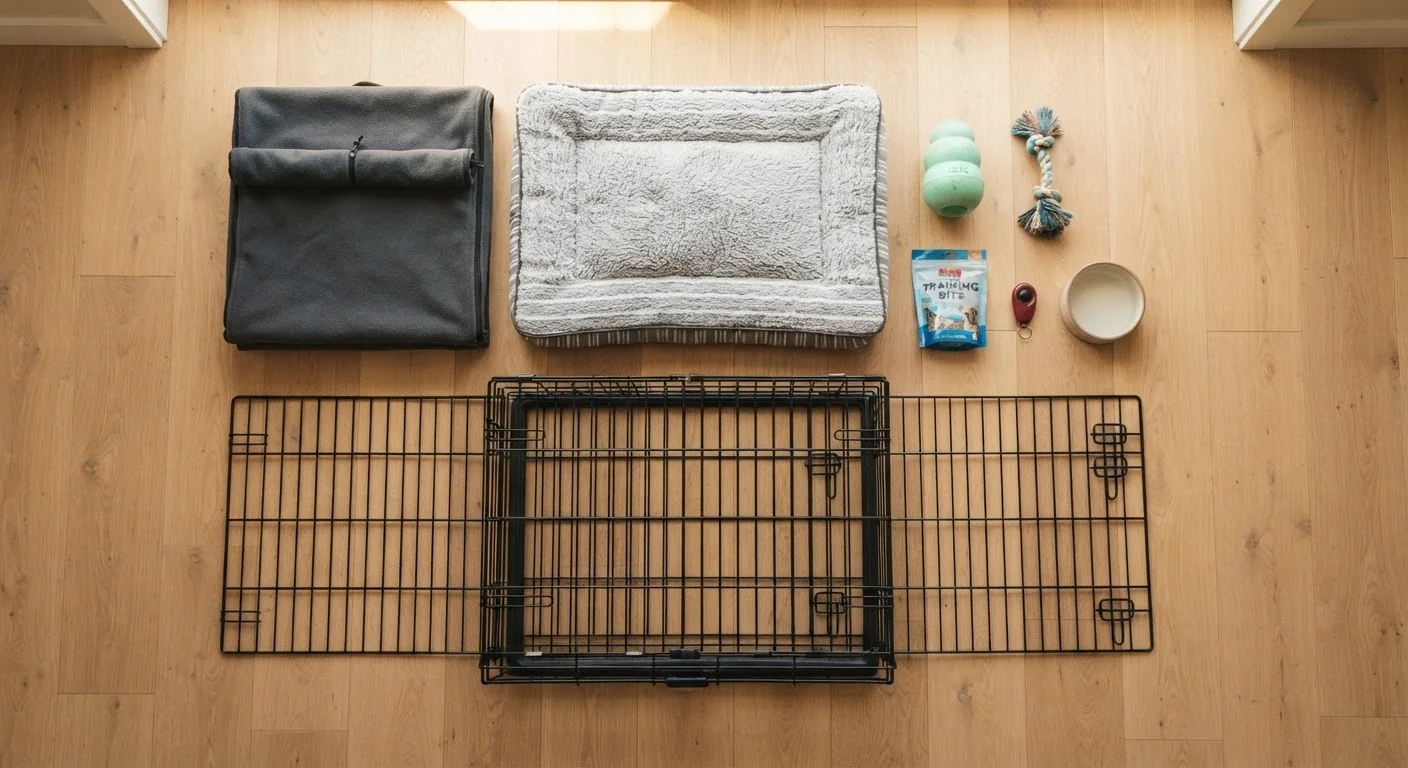Crate Training Supplies Explained: What Each Piece Is Actually For