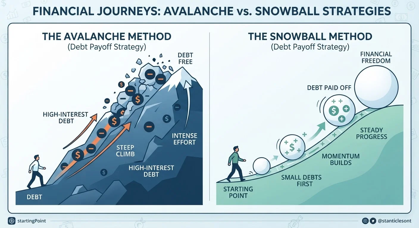 Debt Repayment Strategies: Avalanche, Snowball, and When Each Makes Sense