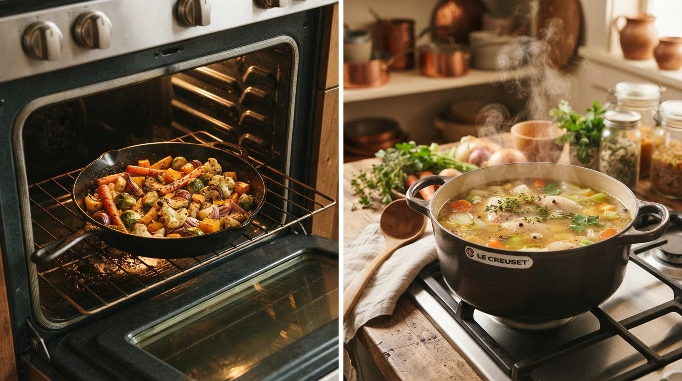 Dry Heat vs. Moist Heat: A Map of Cooking Methods