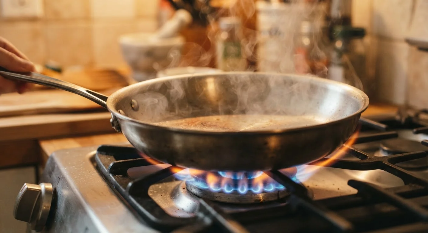Getting a Pan to the Right Temperature Before You Cook