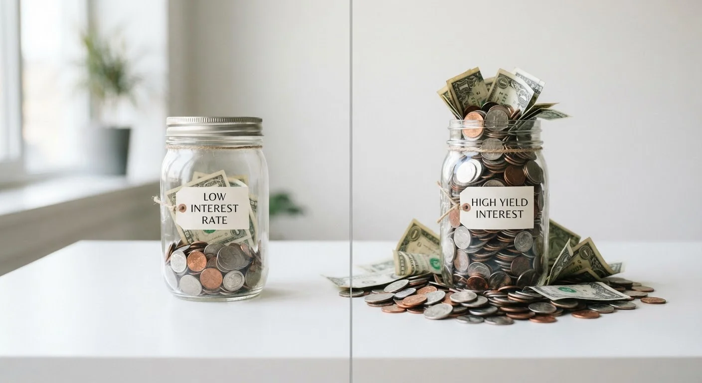 High-Yield Savings Accounts vs. Traditional Savings Accounts: How Interest Rates Actually Differ