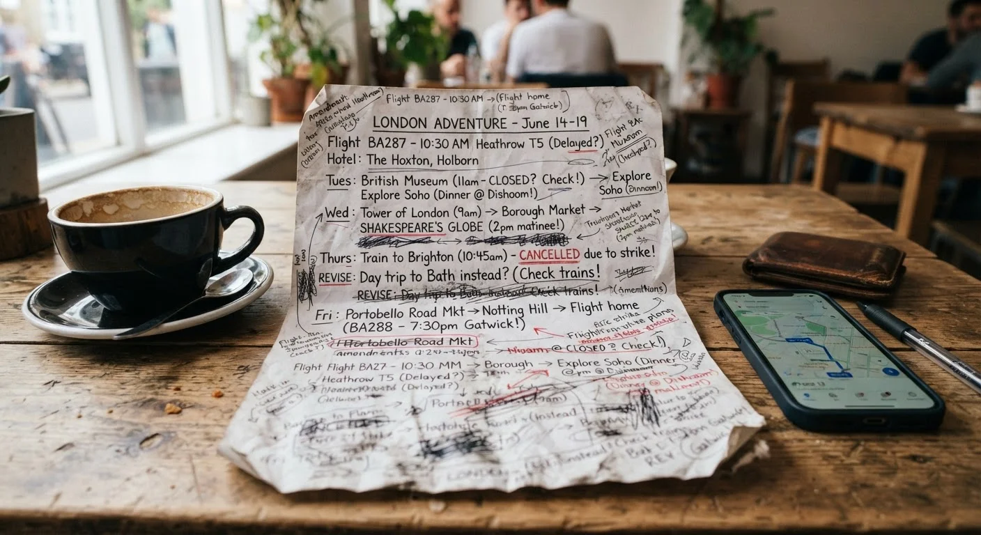 How Trip Itineraries Go Wrong — and What Good Pacing Actually Looks Like