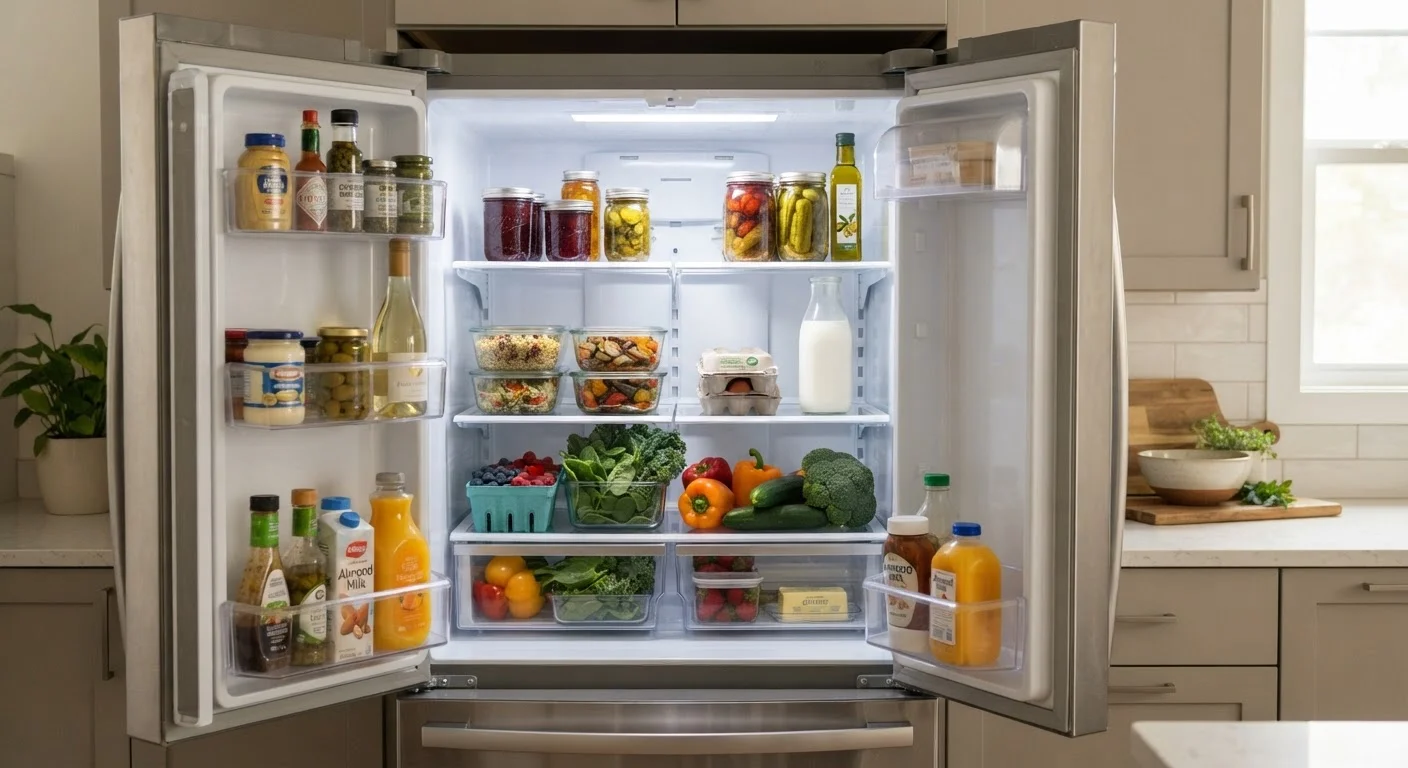 Inside vs. Outside Refrigerator Door Storage: Getting the Placement Right