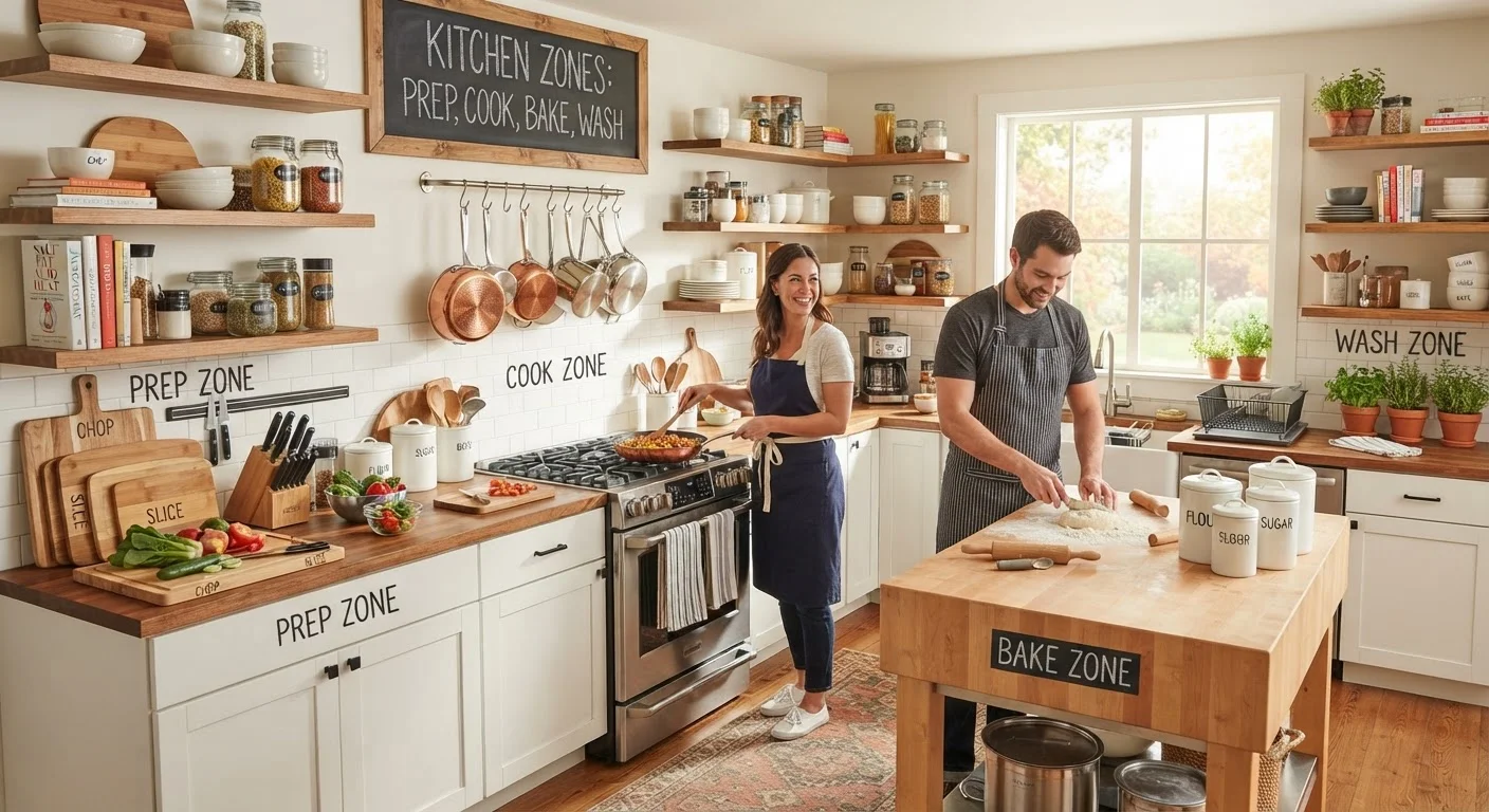Keeping a Kitchen Organized When Multiple People Use It
