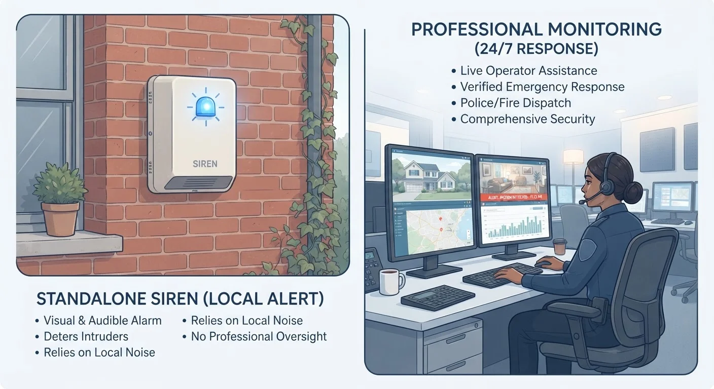 Local Alarms vs. Monitored Alerts: The Practical Pros and Cons