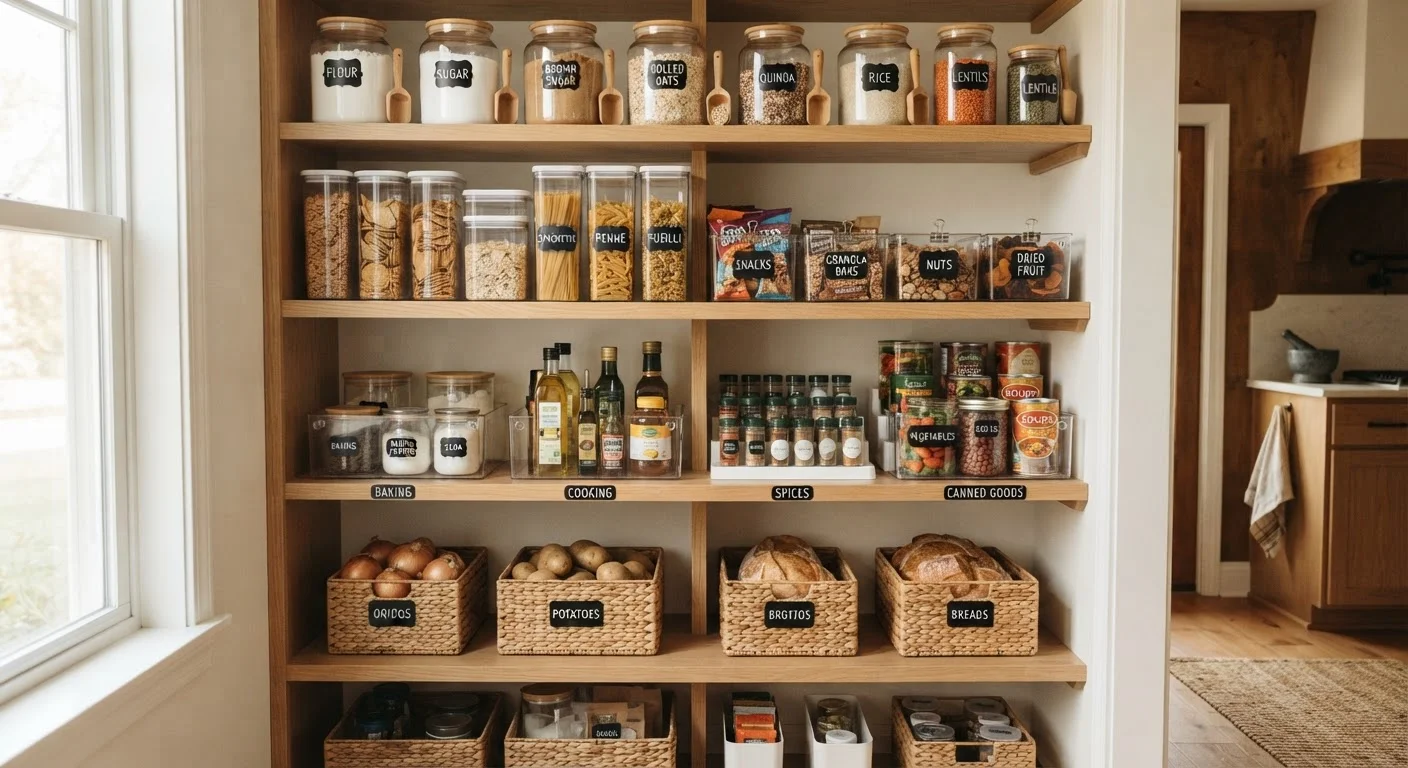 Pantry Organization Methods, Compared