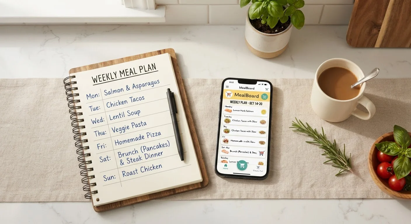 Paper List vs. Digital App: Choosing a Meal Planning Method That Sticks