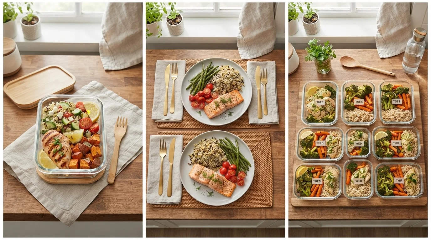 Scaling Meal Plans for One, Two, or a Full Household