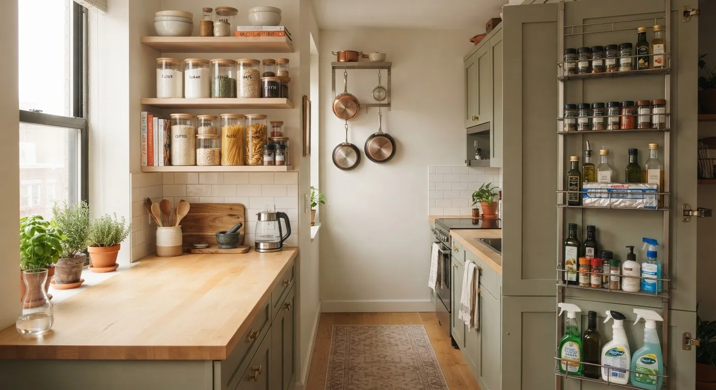 Small Kitchen, Full Pantry: Maximizing Storage in Tight Spaces