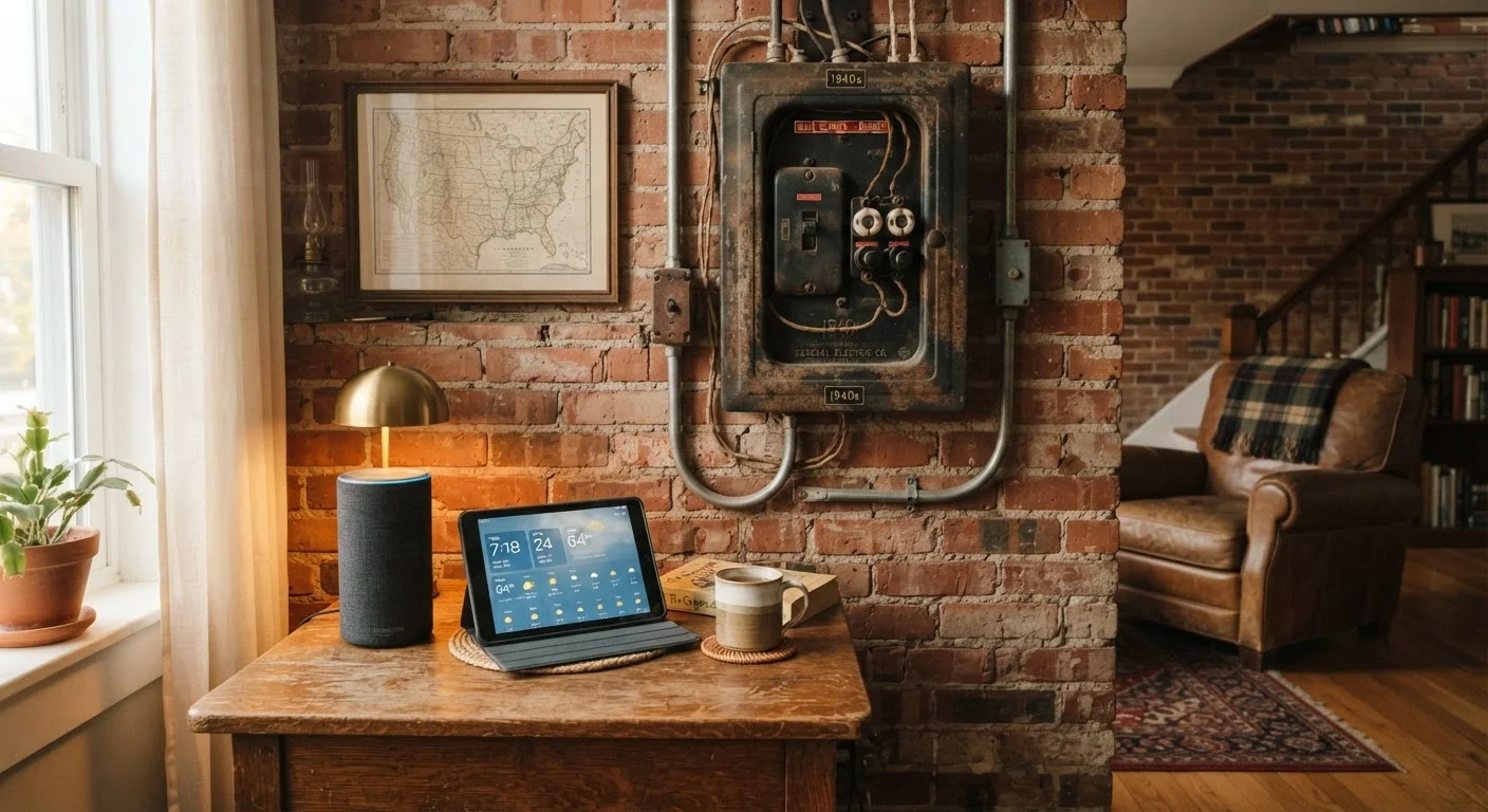 Smart Devices and Older Homes: What Wiring and Wi-Fi Limitations Mean for Your Plans