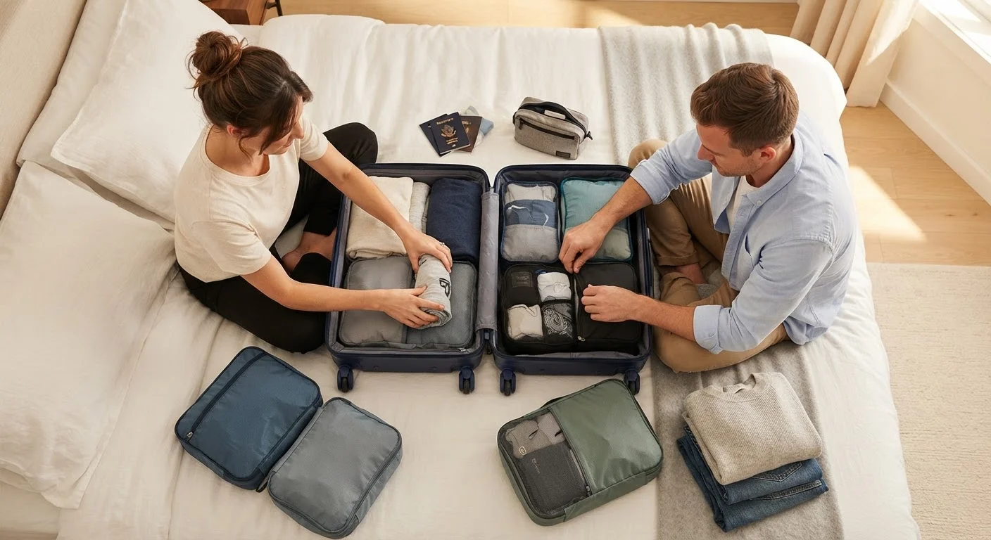 Smart Ways to Organize a Shared Bag When Traveling With a Partner or Family