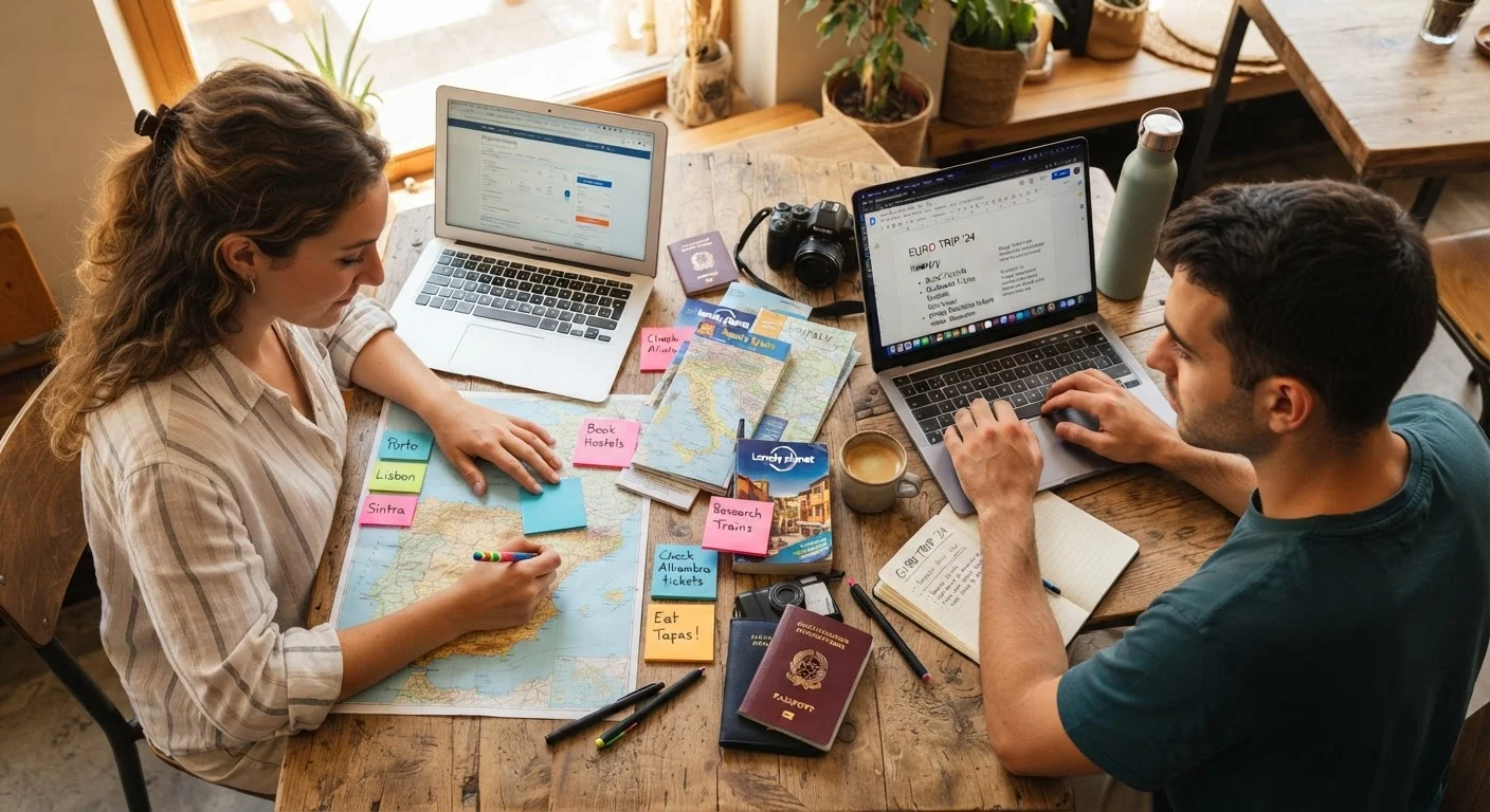 Splitting Trip Research Between Travelers: Who Plans What and Why It Matters