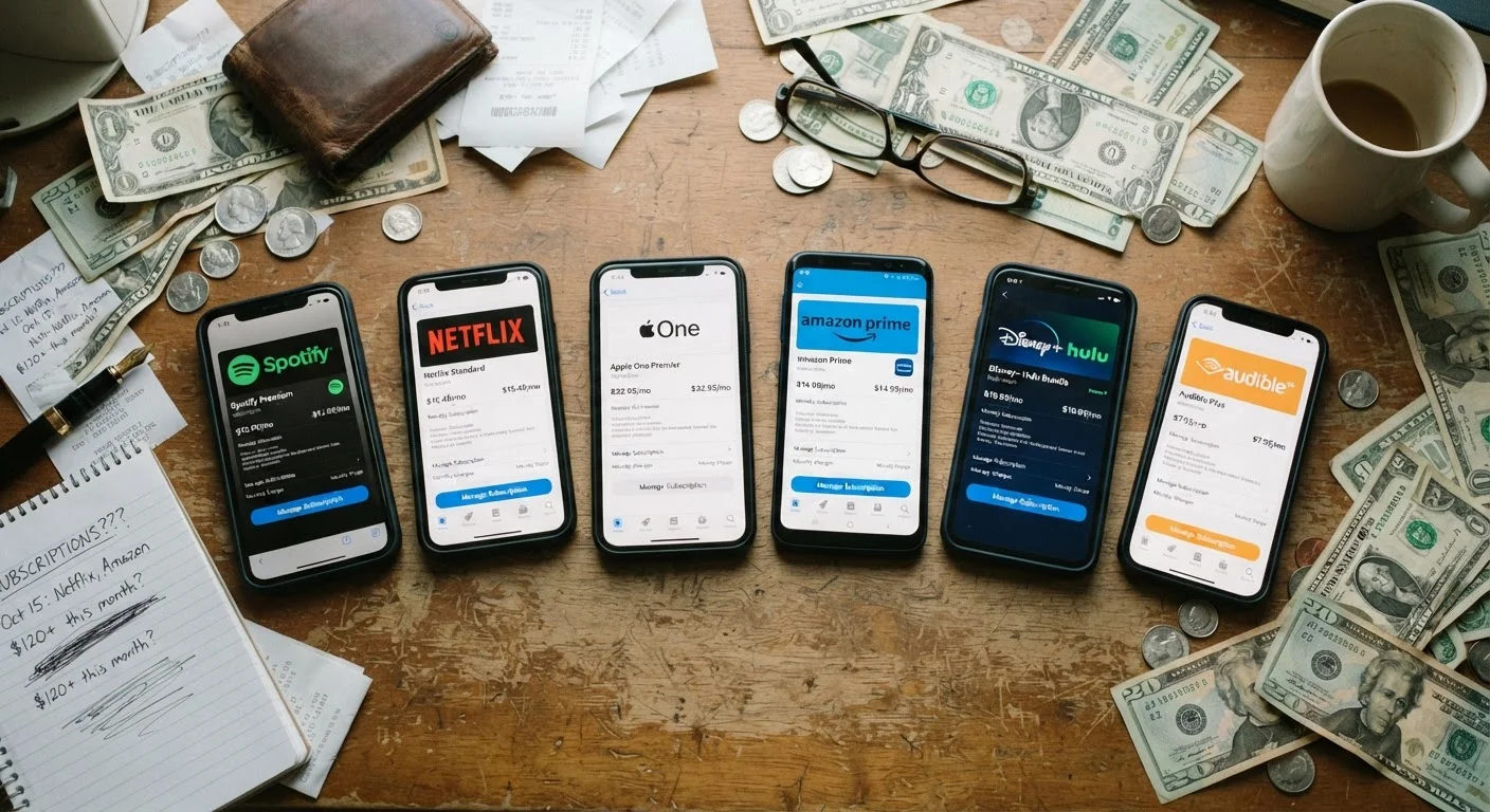 Subscription Creep Is Quietly Draining Your Budget — Here's How to Spot It