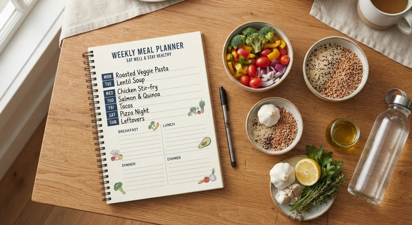 The Anatomy of a Realistic Weekly Meal Plan