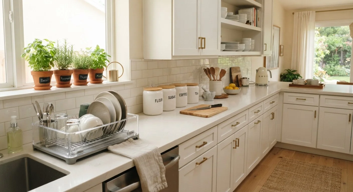 The Habits That Keep an Organized Kitchen Organized