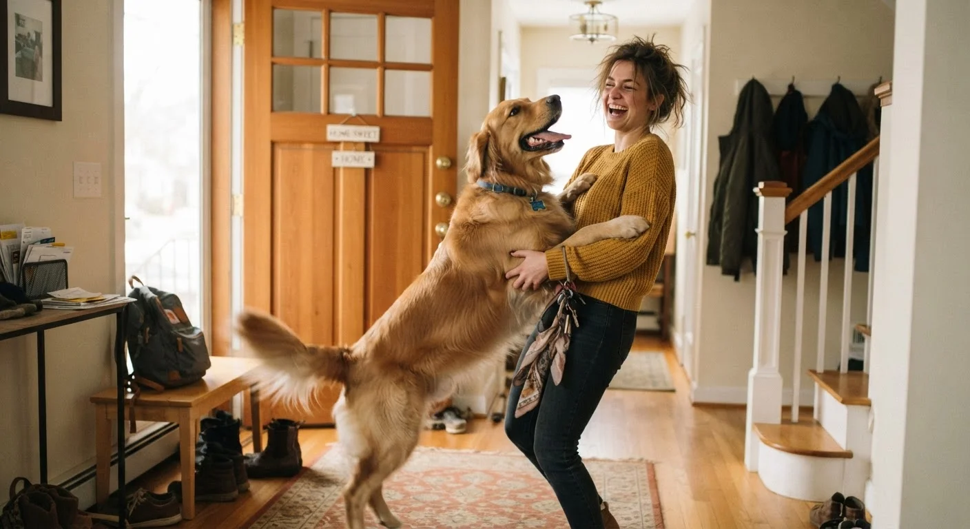 Why Your Dog Keeps Jumping on Guests — and What's Actually Going On