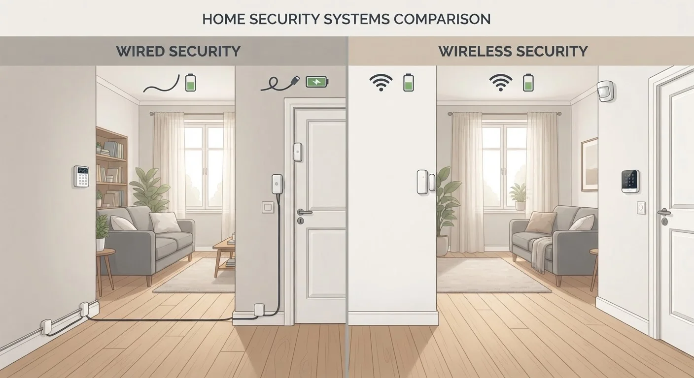 Wired vs. Wireless Home Security: Trade-Offs Every Homeowner Should Know