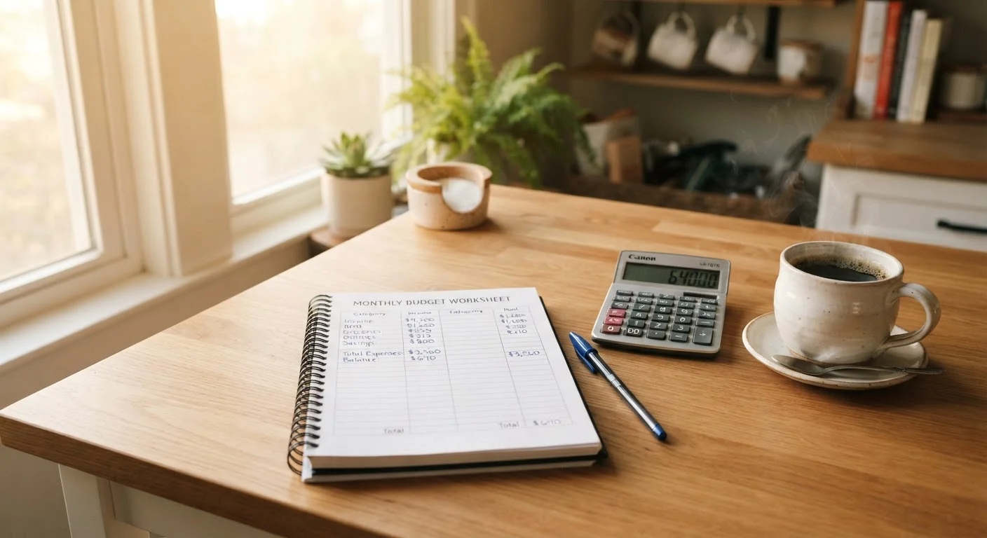 Your First Monthly Budget: A Complete Starting Point